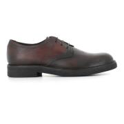 Bruin Leren Derby Schoenen Pantanetti , Brown , Heren