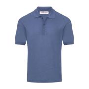 Springfield Blue Polo Shirt Orlebar Brown , Blue , Heren