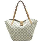 Pre-owned Fabric totes Louis Vuitton Vintage , White , Dames