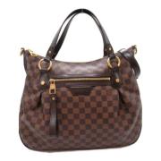 Pre-owned Canvas louis-vuitton-bags Louis Vuitton Vintage , Brown , Da...