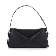 Zwarte Riem Baguette Tas Coperni , Black , Dames