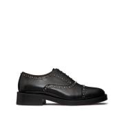 Klassieke Oxford Schoenen voor Mannen Valentino Garavani , Black , Dam...