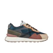 Retro Sporty Pulsar Bruin Sneakers Munich , Multicolor , Dames