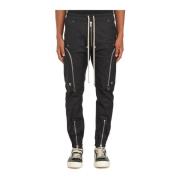 Cargo Zwarte Broek Rick Owens , Black , Heren