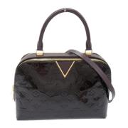 Pre-owned Plastic louis-vuitton-bags Louis Vuitton Vintage , Red , Dam...