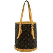 Pre-owned Canvas louis-vuitton-bags Louis Vuitton Vintage , Brown , Da...