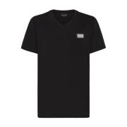 Casual Cotton Tee Wadcmtk Model Billionaire , Black , Heren