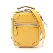 Pre-owned Leather fendi-bags Fendi Vintage , Yellow , Dames