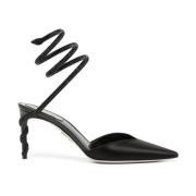 Elegante Zwarte Pumps René Caovilla , Black , Dames