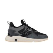 Clik Zwarte Sneaker Munich , Black , Heren