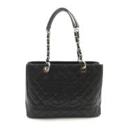 Pre-owned Canvas chanel-bags Chanel Vintage , Black , Dames