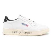 Moderne Tennisgeïnspireerde Sneakers Autry , White , Heren