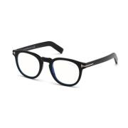 Mode Bril Zwarte Frame Tom Ford , Black , Heren