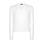 Trendy Sweater Gxy07Tjbsimw0800 Dolce & Gabbana , White , Heren