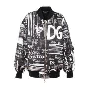 Stijlvolle Jas voor Mannen Dolce & Gabbana , Black , Heren