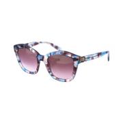 Cat Eye Acetaat Zonnebril Salvatore Ferragamo , Multicolor , Dames