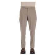 Dove Grey Maatwerk Broek PT Torino , Beige , Heren