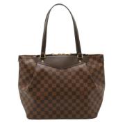 Pre-owned Canvas louis-vuitton-bags Louis Vuitton Vintage , Brown , Da...