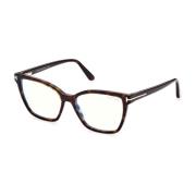 Stijlvolle Bril Ft5812-B Tom Ford , Brown , Unisex