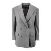 Grijze Jas voor Mannen Tagliatore , Gray , Dames