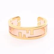 Pre-owned Metal bracelets Fendi Vintage , Yellow , Dames