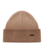 Gradient Beanie met Logo Plaque JW Anderson , Brown , Heren