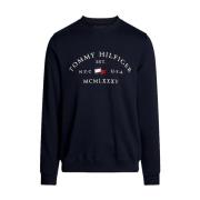 Nautische Stijl Sweatshirt Tommy Hilfiger , Blue , Heren