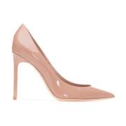 Klassieke Zwarte Pumps Saint Laurent , Beige , Dames