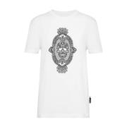 Coole Grafische Tee Fadcwtk3329Pjy002N01 Philipp Plein , White , Dames