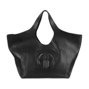 Stijlvolle Tote Tas Anine Bing , Black , Dames