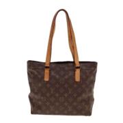 Pre-owned Canvas totes Louis Vuitton Vintage , Brown , Dames