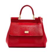 Stijlvolle schoudertas met Bb6003A109587098 Dolce & Gabbana , Red , Da...