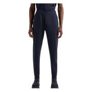 Blauwe Broek Stijlvol Emporio Armani , Blue , Heren