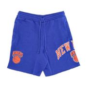 NBA Game Day French Terry Shorts Mitchell & Ness , Blue , Heren