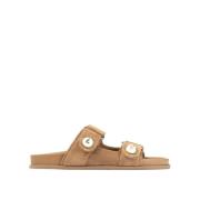 Rattan Fayence Sandalen Jimmy Choo , Brown , Dames