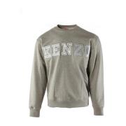 Heren Grijs Katoen Sweater Kenzo , Gray , Heren