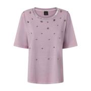 Lila T-shirts en Polos Pinko , Purple , Dames