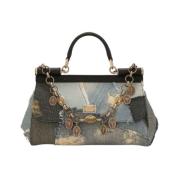 Stijlvolle Tote Bag met Uniek Ontwerp Dolce & Gabbana , Multicolor , D...