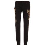 Slim Fit Denim Jeans Dolce & Gabbana , Black , Heren