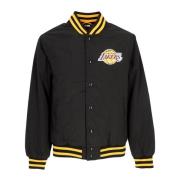 Los Angeles Lakers Bomberjack Zwart/Goud New Era , Black , Heren