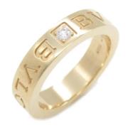 Pre-owned Pearl rings Bvlgari Vintage , Yellow , Dames