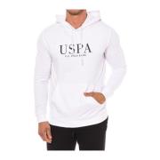 Hoodie met verstelbaar trekkoord U.s. Polo Assn. , White , Heren