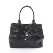 Pre-owned Leather dior-bags Dior Vintage , Black , Dames