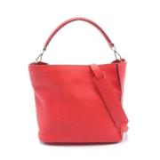 Pre-owned Leather fendi-bags Fendi Vintage , Red , Dames