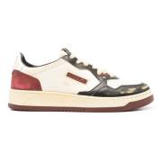 Vintage Panel Leren Sneakers Autry , Multicolor , Dames