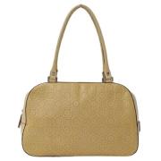 Pre-owned Leather totes Salvatore Ferragamo Pre-owned , Beige , Dames