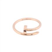 Pre-owned Yellow Gold rings Cartier Vintage , Pink , Dames