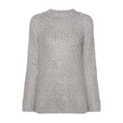 Stijlvolle Gebreide Trui Ermanno Scervino , Gray , Dames