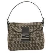 Pre-owned Canvas fendi-bags Fendi Vintage , Brown , Dames