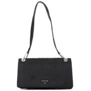 Pre-owned Canvas prada-bags Prada Vintage , Black , Dames